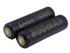 Soshine Li-ion 2 x 14500 800mAh 3.7V Protected Battery